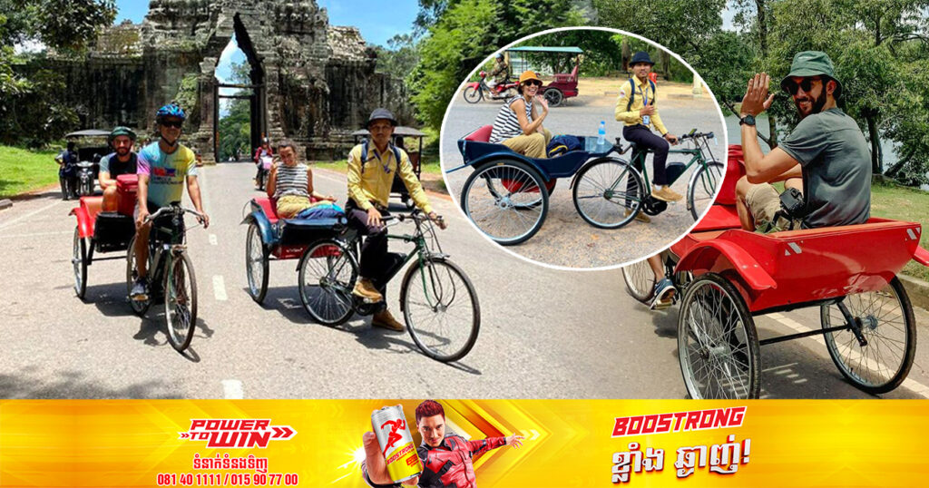 មគ្គុទេសក៍មួយរូប នៅខេត្ដសៀមរាប អភិរក្សរ៉ឺម៉កជើង ដើម្បីឱ្យកូនខ្មែរជំនាន់ក្រោយបានស្គាល់ និងសម្រាប់បំរើភ្ញៀវទេសចរ ទៅទស្សនាអង្គរ