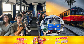 សៅរ៍-អាទិត្យអត់ដឹងទៅណា! អាចជិះរថភ្លើងលេងកំសាន្តបាន ចំណាយត្រឹមតែ 2000រៀលប៉ុណ្ណោះ