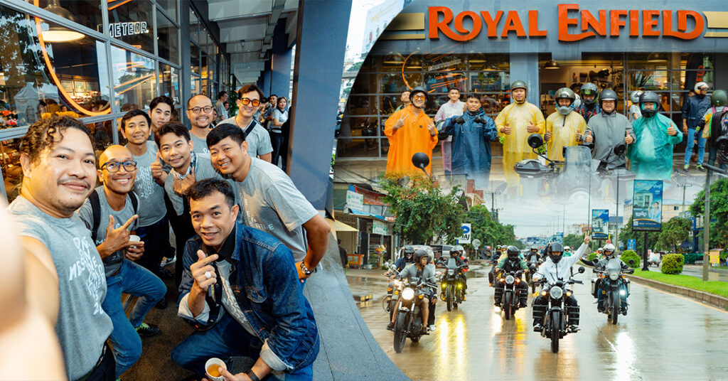 ក្រុមអ្នកជិះម៉ូតូ Royal Enfield នាំគ្នាជិះម៉ូតូទូទាំងពិភពលោកនៅតាមប្រទេសរបស់ខ្លួននីមួយៗដើម្បីប្រារព្ធកម្មវិធី “One Ride 2023” លើកទី12