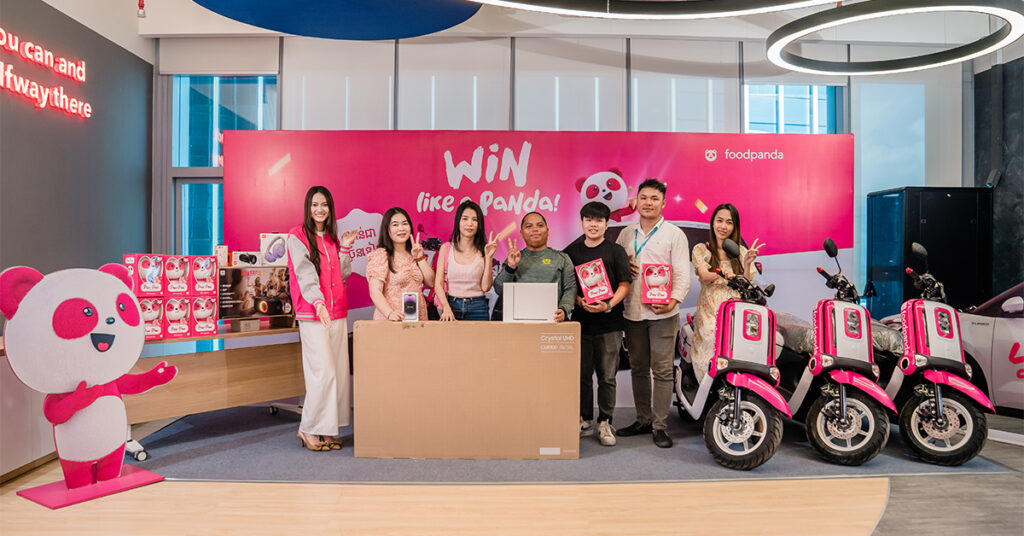 ឈ្នះៗ ពិតប្រាកដមែន! foodpanda រកឃើញអ្នកឈ្នះរង្វាន់ប្រចាំខែដំបូងគេហើយ!