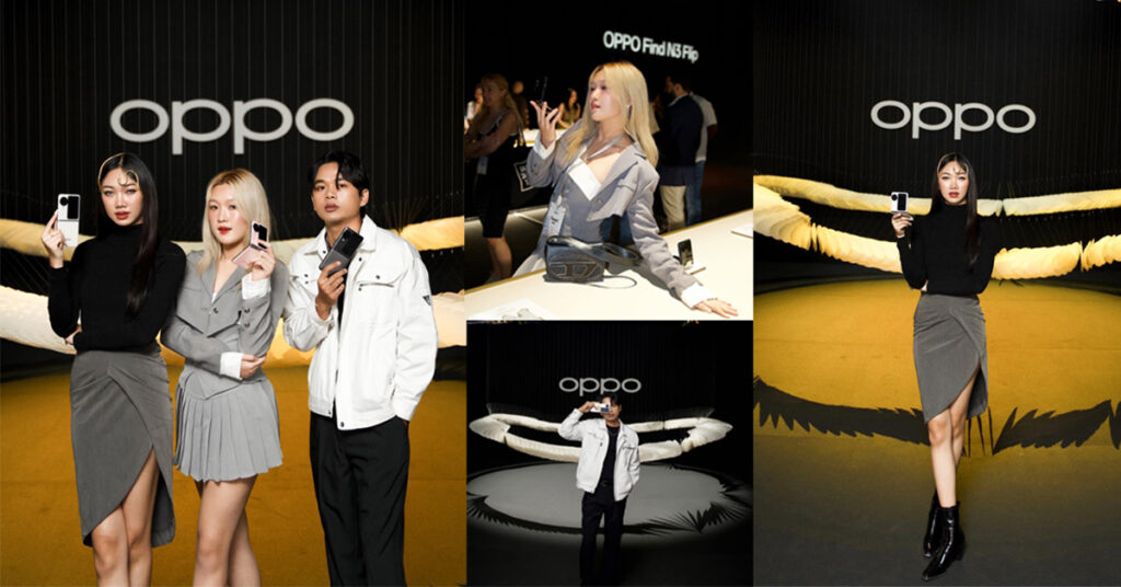 Influencer ល្បីល្បាញ 5 រូបចូលរួមក្នុងកម្មវិធីសម្ពោធ OPPO Find N3 Series ជាសកលនៅក្នុងប្រទេសសិង្ហបុរី