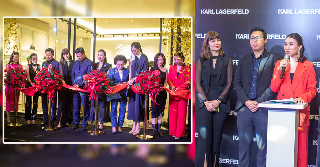 ខាល ឡាហ្គឺហ្វីលដ៏ KARL LAGERFELD សម្ភោធទីតាំងហាងដំបូងគេបង្អស់នៅកម្ពុជា