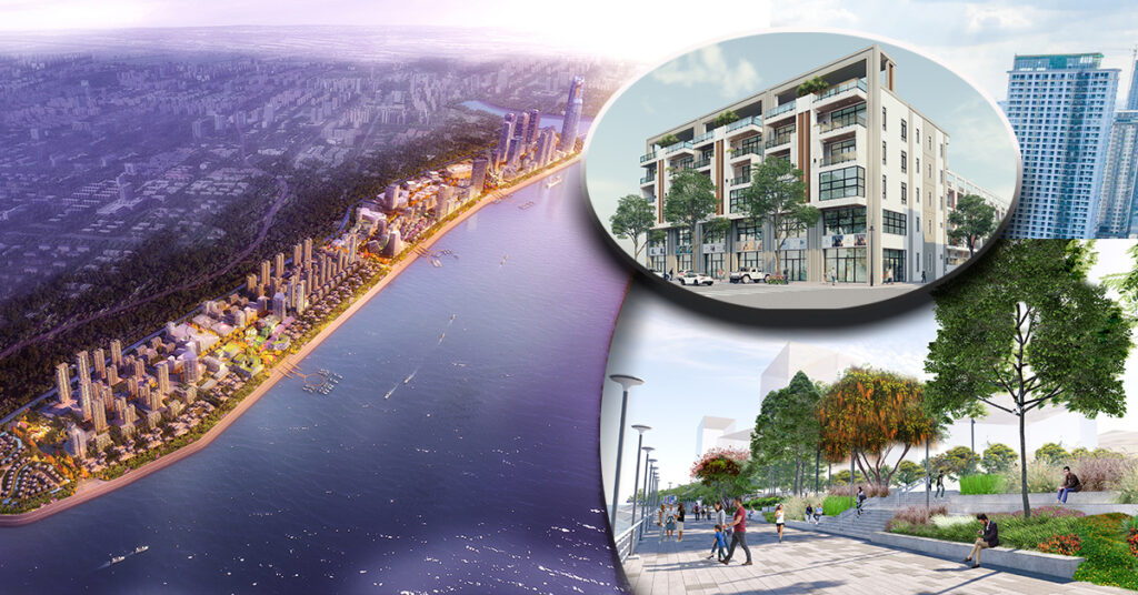 នរាផាកវ៉េ (Norea Parkway)នៃទីក្រុងនរា តារារះនាទិសបូព៌នៃទីក្រុងភ្នំពេញ