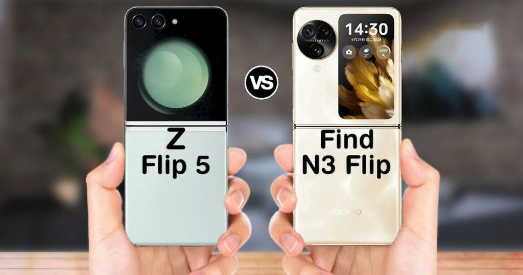 តោះមកមើលភាពខុសគ្នារវាងស្មាតហ្វូនអេក្រង់បត់ Flip ទាំង 2 ដែលមាននៅទីផ្សារ