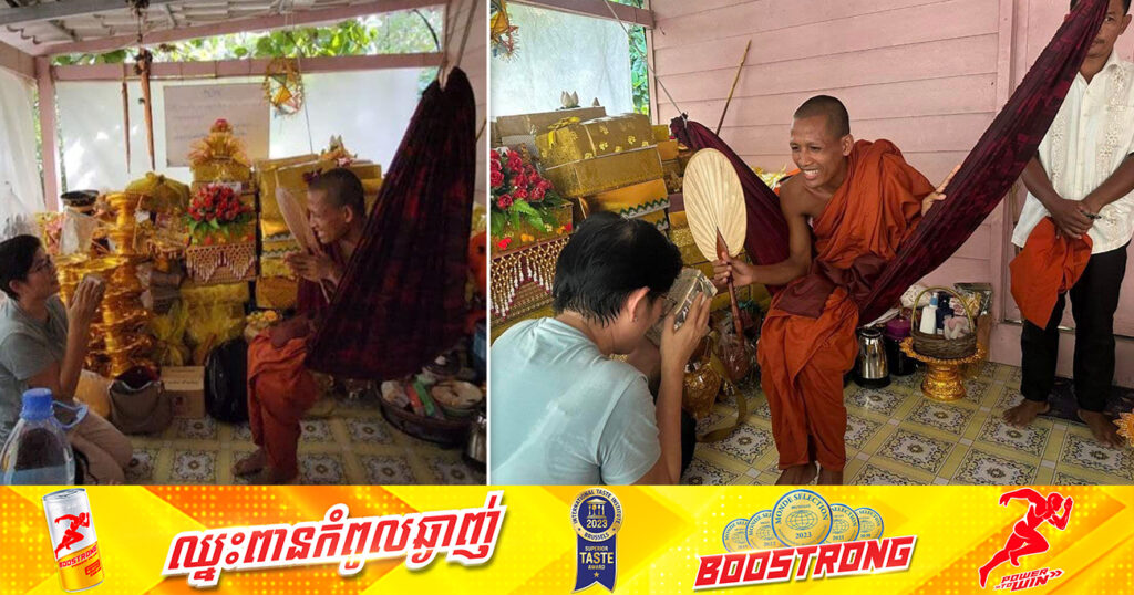 ព្រះធម្មវនវាសី ចន្ទ មុនី បរិច្ចាគថវិកាចំនួន ១០លានរៀល ដល់មន្ទីរពេទ្យគន្ធបុប្ផា ដើម្បីជួយសង្គ្រោះដល់កុមារកម្ពុជា