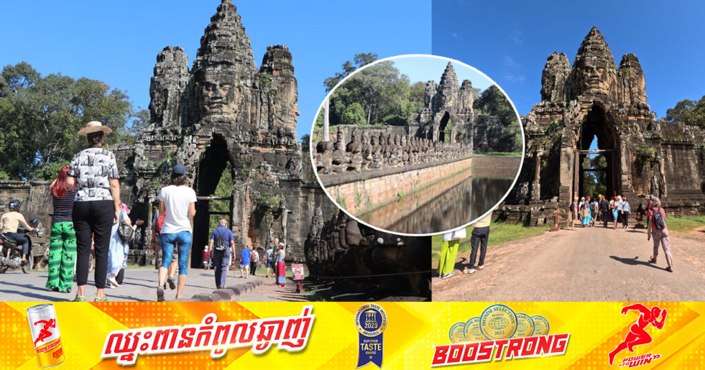 ខ្លោងទ្វារទន្លេអុំ ជាគោលដៅទស្សនាមួយដ៏ទាក់ទាញសម្រាប់ភ្ញៀវទេសចរ