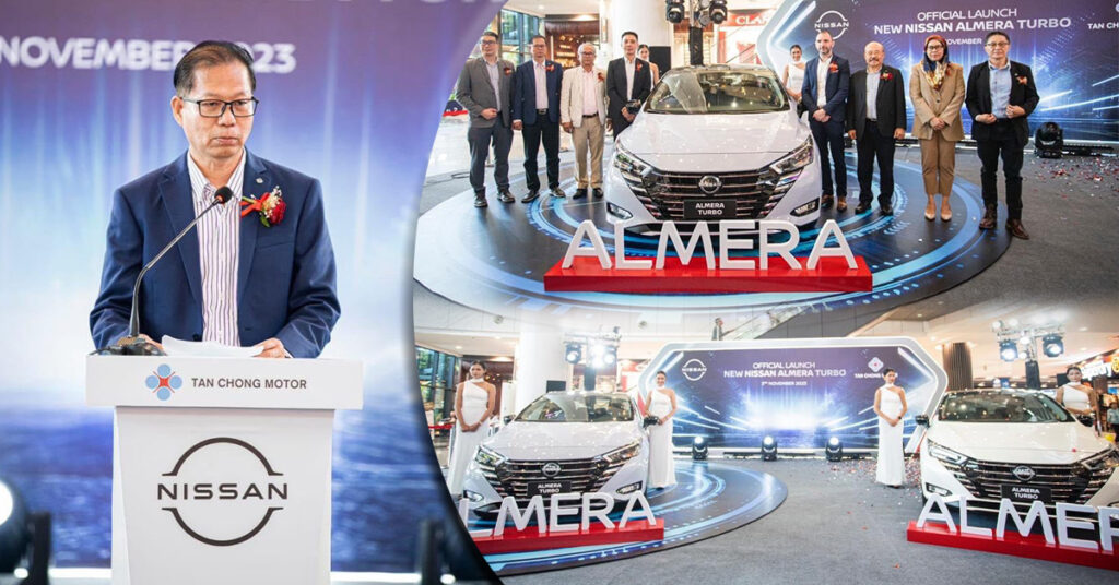 ពិធីសម្ពោធជាផ្លូវការរថយន្ត Nissan Almera Turbo ស៊េរីថ្មី របស់ក្រុមហ៊ុន តាន់ ចុង ម៉ូរធ័រ (ខេមបូឌា)