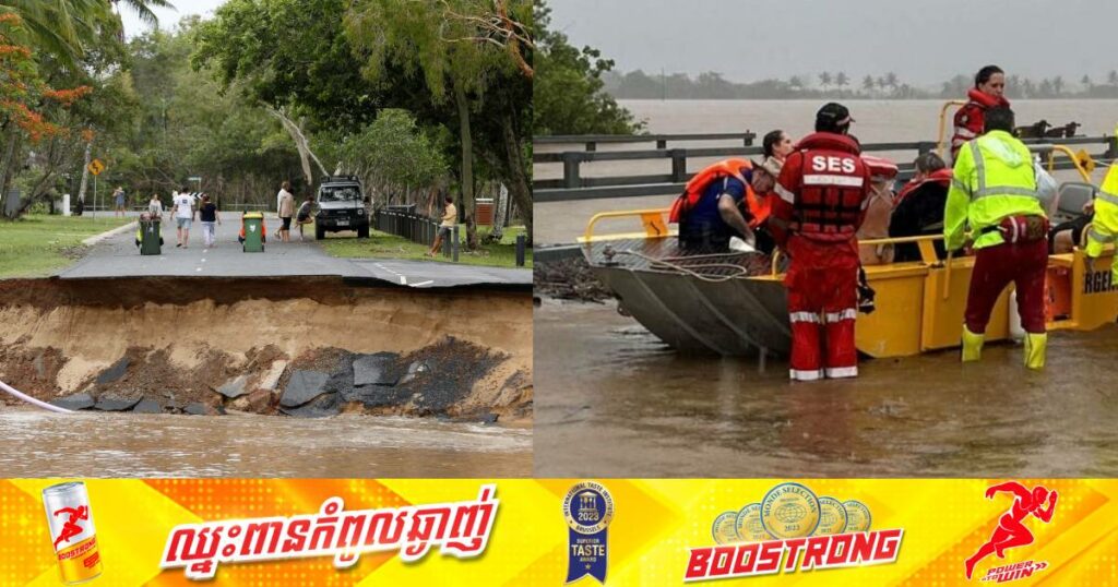 ព្យុះបោកបក់មួយមេនៅអូស្រ្តាលីបណ្តាលឲ្យមានពលរដ្ឋ ៦នាក់បាត់បង់ជីវិត និង៣នាក់កំពុងបាត់ខ្លួន