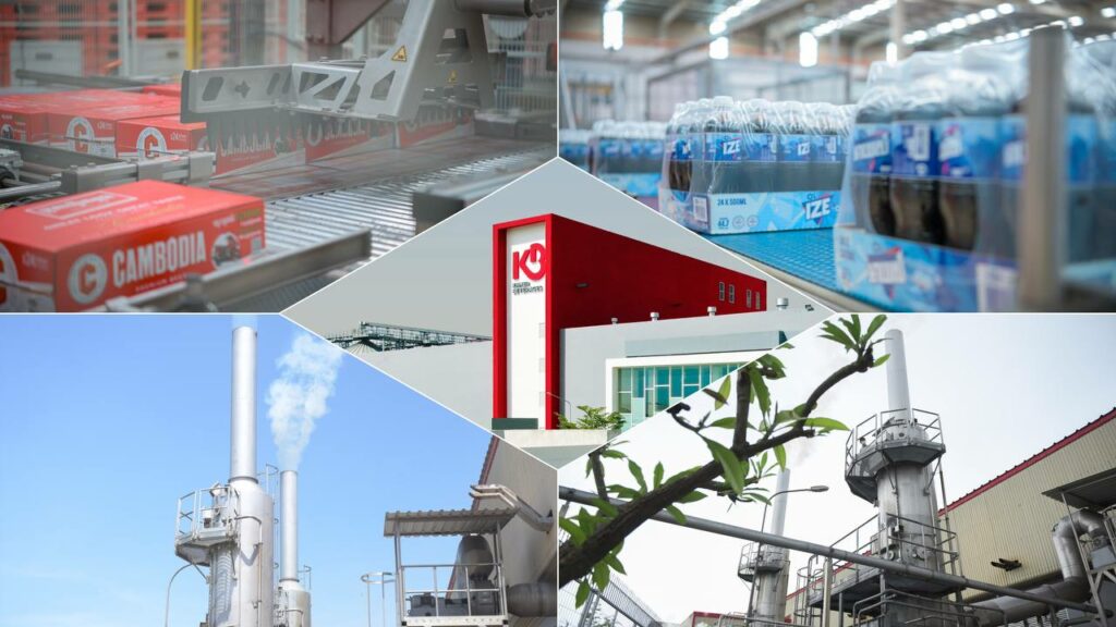 ខ្មែរ ប៊ែវើរីជីស ចូលរួមជាមួយរដ្ឋាភិបាលកម្ពុជាការពារបរិស្ថានដោយវិនិយោគលើបច្ចេកវិទ្យាសម្អាតផ្សែងពីអាល្លឺម៉ង់