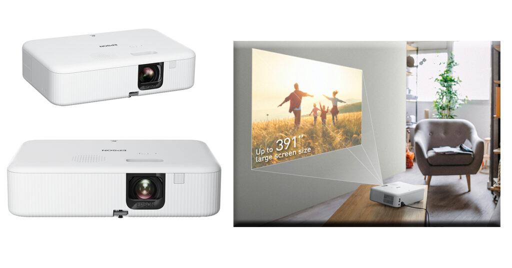 ក្រុមហ៊ុន Epson ចេញលក់ម៉ាស៊ីនបញ្ចាំង Compact All-in-one Full HD Smart Projector រចនាឡើងសម្រាប់ភាពសម្បូរបែបក្នុងការបំពេញមុខងារជាច្រើន