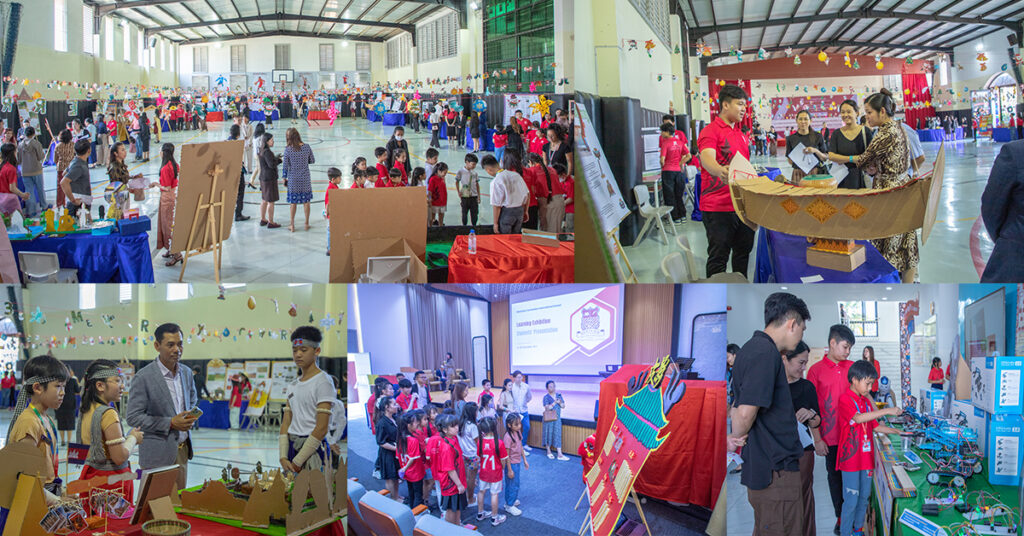 “ទិដ្ឋភាពនៅថ្ងៃទី១ នៃពិព័រណ៍សិក្សាប្រចាំឆ្នាំដែលផ្តុំដោយចំណេះដឹង និងការរបកគំហើញថ្មីៗ”