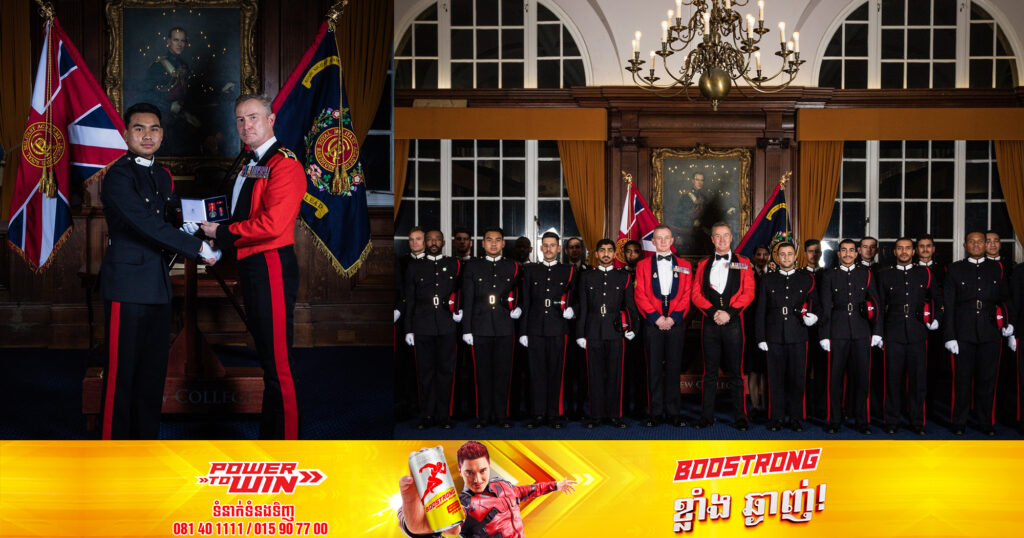 លោក Nall Dariddh ក្លាយជាជនជាតិខ្មែរដំបូងគេដែលបានបញ្ចប់ការសិក្សាពីរាជបណ្ឌិត្យសភាយោធា Sandhurst នៃចក្រភពអង់គ្លេស