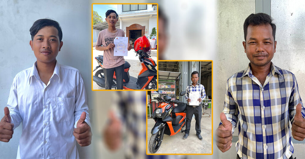 GANZBERG ឆ្លងទន្លេទៅរកអ្នកត្រូវរង្វាន់ខ្លាញ់គោ