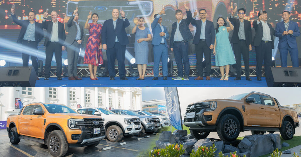 រថយន្ត Ford Ranger 2024 បានបង្ហាញខ្លួនក្នុងទីផ្សារប្រទេសកម្ពុជាហើយ!