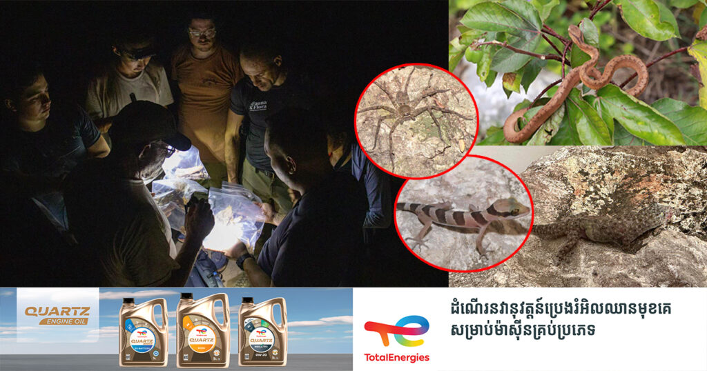 ក្រុមអ្នកស្រាវជ្រាវ រកឃើញប្រភេទឧរង្គសត្វ ថលជលិកសត្វ ដែលសង្ស័យថាអាចជាប្រភេទថ្មី ឬជាកំណត់ត្រាថ្មី សម្រាប់កម្ពុជានិងសកលលោក ក្នុងខេត្តបាត់ដំបង