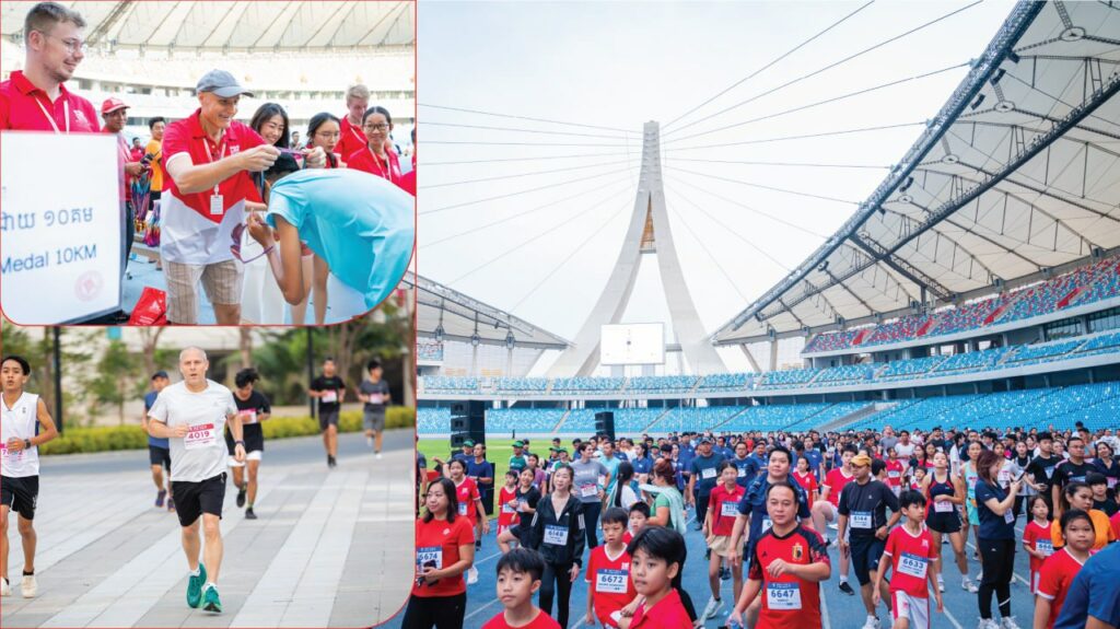 កម្មវិធី Westview Fun Run បានទទួលជោគជ័យដ៏ត្រចះត្រចង់ នៅពហុកីឡដ្ឋានជាតិមរតកតេជោ