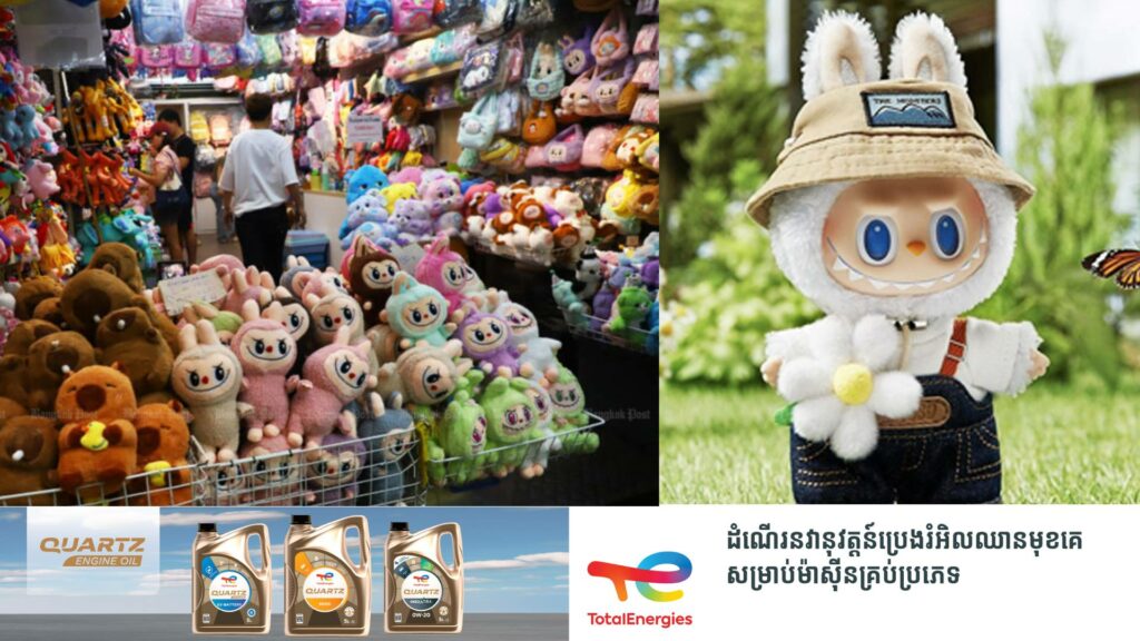 ថៃ នឹងពិន័យអ្នកលក់តុក្កតា Labubu គ្មានគុណភាពជាប្រាក់ជាង ១ម៉ឺនដុល្លារ ឬឱ្យជាប់ពន្ធនាគារ ៦ខែ