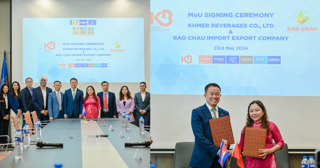 នាំចេញផលិតផលភេសជ្ជៈ «Made in Cambodia» វាយលុកទីផ្សារក្នុងតំបន់ អាស៊ីអាគ្នេយ៍ ជាហូរហែ