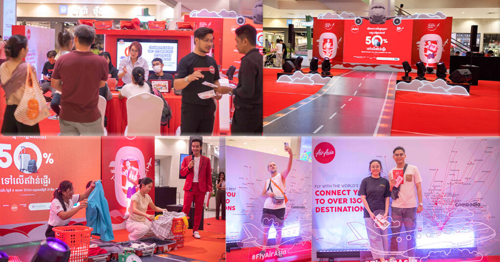 ក្រុមហ៊ុនអាកាសចរណ៍ អ៊ែរ អេស៊ា ខេមបូឌា បើកការតាំងពិព័រណ៍ទេសចរណ៍លើកដំបូង ដើម្បីផ្តល់ជូននូវជើងហោះហើរជាច្រើនក្នុងតម្លៃដ៏អស្ចារ្យ សម្រាប់ជំរុញតម្រូវការទេសចរណ៍ទូទាំងប្រទេស