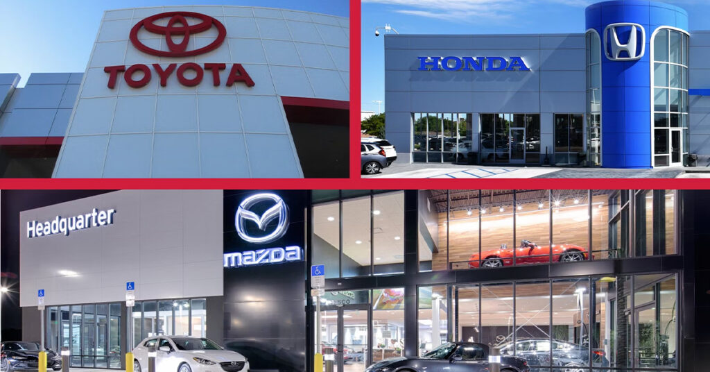 ការក្លែងបន្លំការធ្វើតេស្តរថយន្តត្រូវបានរកឃើញនៅក្រុមហ៊ុន Toyota, Mazda និងក្រុមហ៊ុនផលិតរថយន្ត 3ផ្សេងទៀតនៅក្នុងប្រទេសជប៉ុន