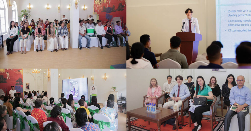 ក្រុមហ៊ុន CMS ភ្នាក់ងារបញ្ជូនអ្នកជំងឺទៅព្យាបាលនៅក្រៅប្រទេស សហការជាមួយមន្ទីរពេទ្យផាយ៉ាថៃ២ នៃប្រទេសថៃ បានរៀបចំសិក្ខាសាលាពិគ្រោះសុខភាពធំមួយនៅទីក្រុងភ្នំពេញ