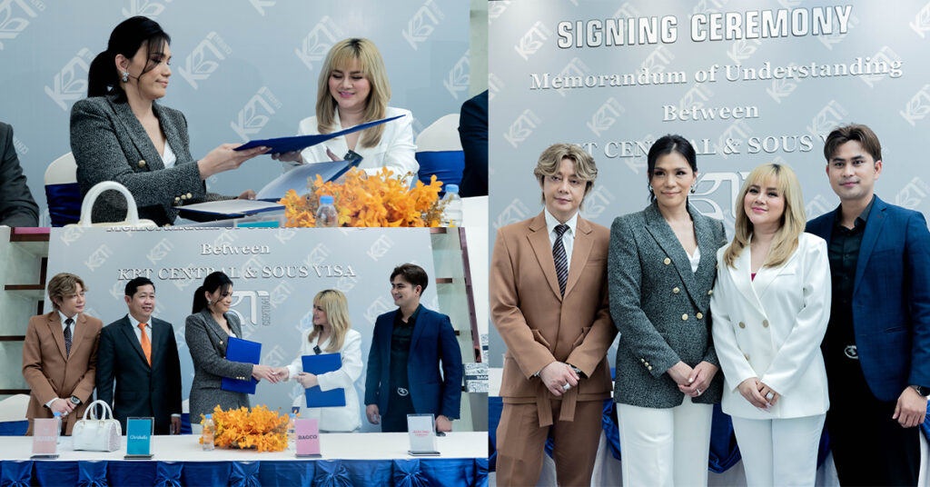 អីយ៉ាស់! ស្ងាត់ៗអ្នកនាង សួស វីហ្សា ដឹកដៃស្វាមី និង ណុប បាយ៉ារិទ្ធ សហការជាមួយក្រុមហ៊ុនដ៏ធំមួយនាំចូលកាបូប Original ប្រេនល្បីៗពីប្រទេសឌូបៃ