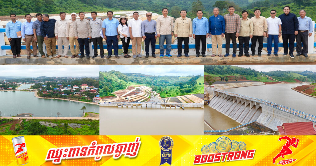 គម្រោងសាងសង់ទំនប់ទឹកពីរ ក្នុងខេត្តមណ្ឌលគិរី​ នឹងជួយកាត់បន្ថយហានិភ័យ គ្រោះមហន្តរាយធម្មជាតិ ដែលបង្កឡើងដោយសារទឹកជំនន់ និងរាំងស្ងួត