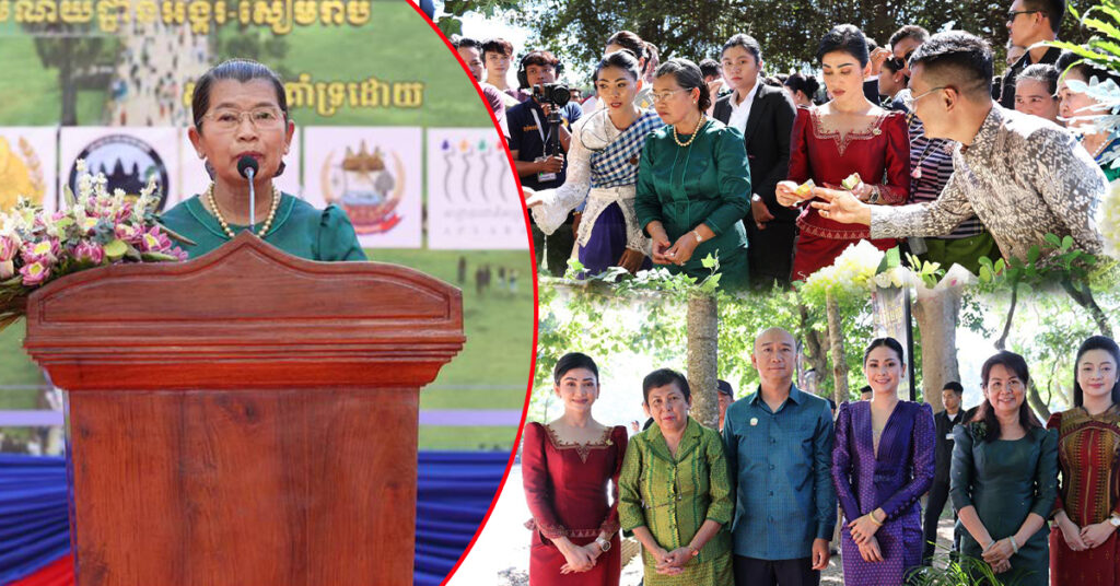 សម្តេចកិត្តិសង្គហបណ្ឌិត ម៉ែន សំអន កោតសរសើរព្រឹត្តិការណ៍ “ស្នាមញញឹមកម្ពុជា”