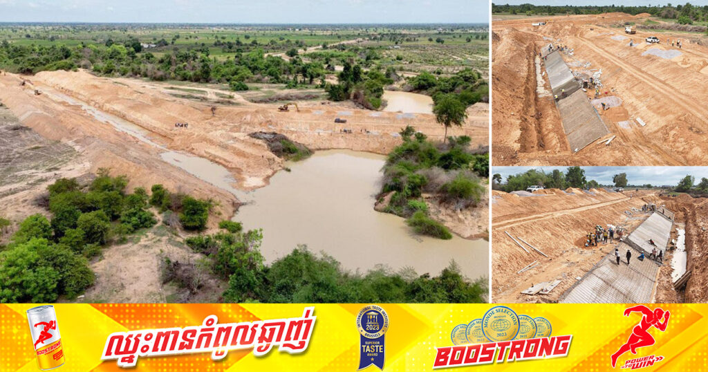 សម្ដេចធិបតី ហ៊ុន ម៉ាណែត បង្ហាញពីសក្ដានុពលនៃទំនប់​បង្វែរចរន្តទឹកស្ទឹងស្រែង ក្នុងខេត្តសៀមរាប