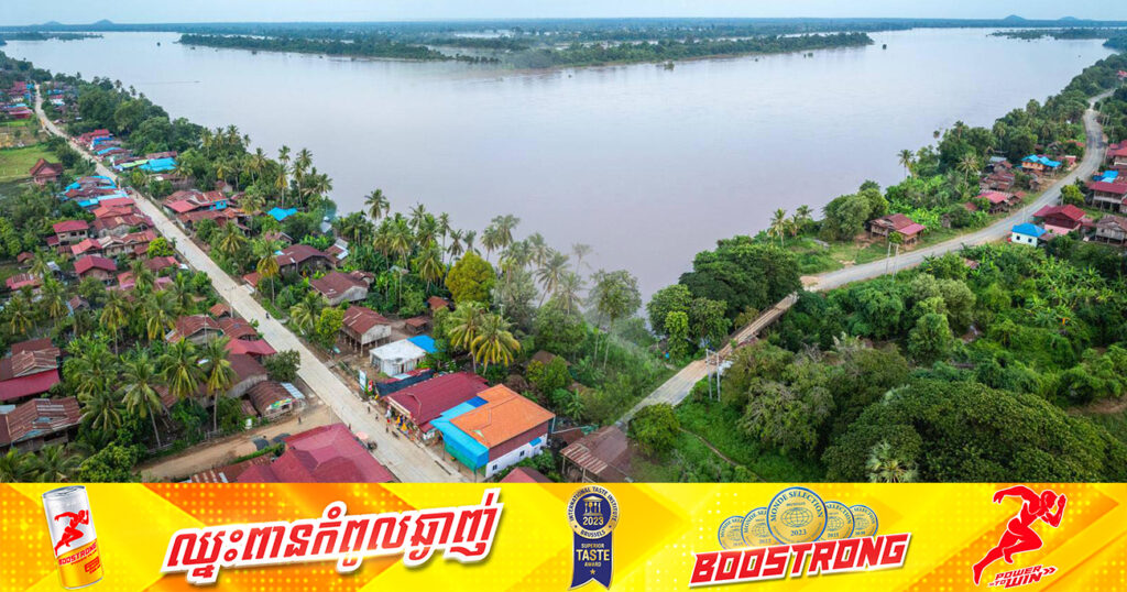 គម្រោងផ្លូវជនបទ ក្នុងស្រុកព្រះរំកិល ខេត្តស្ទឹងត្រែង សម្រេចវឌ្ឍនភាពសាងសង់បានចំនួន ៧០ភាគរយ