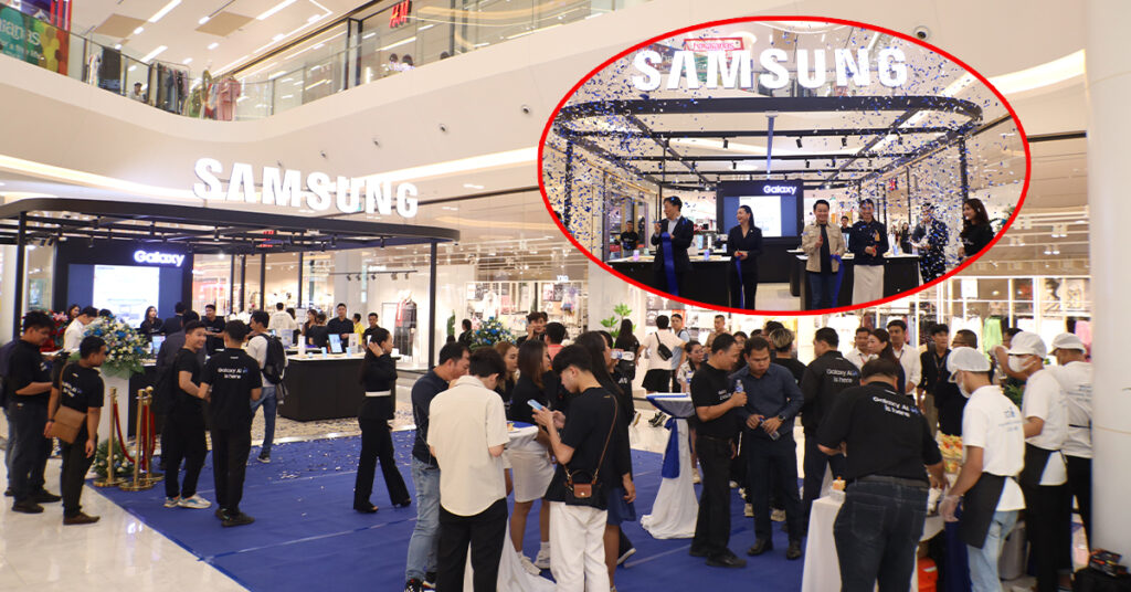 សាមសុង ពង្រីកវិសាលភាពកាន់តែទូលំទូលាយជាមួយការបើកដំណើរការហាងទំនើប សាមសុងថ្មី ក្នុងផ្សារទំនើប ជីប ម៉ុង មេហ្គាម៉ល 271!