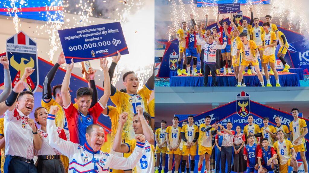 ជម្រើសជាតិបាល់ទះកម្ពុជា កាន់តែមានសន្ទុះខ្លាំងឡើង ឈ្នះ២ប្រកួតជាប់គ្នា ក្នុងរយៈពេល ៤ថ្ងៃ