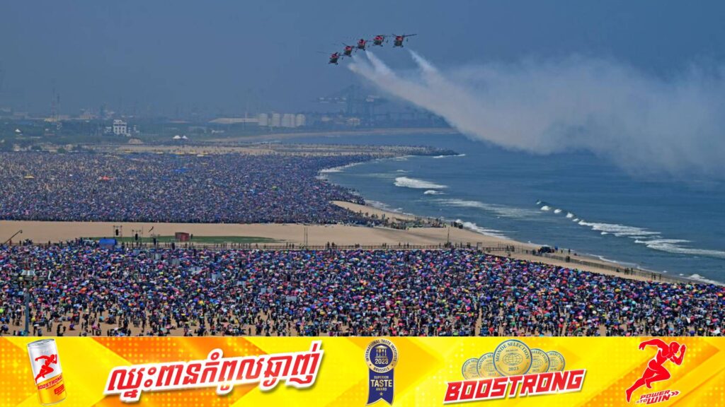 ពលរដ្ឋឥណ្ឌា៥នាក់ បានបាត់បង់ជីវិតដោយសារដាច់សរសៃឈាមក្នុងខួរក្បាល ក្នុងអំឡុងពេលទៅទស្សនាកម្មវិធី “ពិព័រណ៍ទ័ពអាកាស”