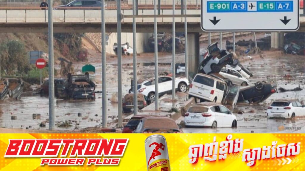 តួលេខអ្នកបាត់បង់ជីវិតដោយសារទឹកជំនន់នៅអេស្ប៉ាញបានកើនឡើងដល់ ១៥៨នាក់