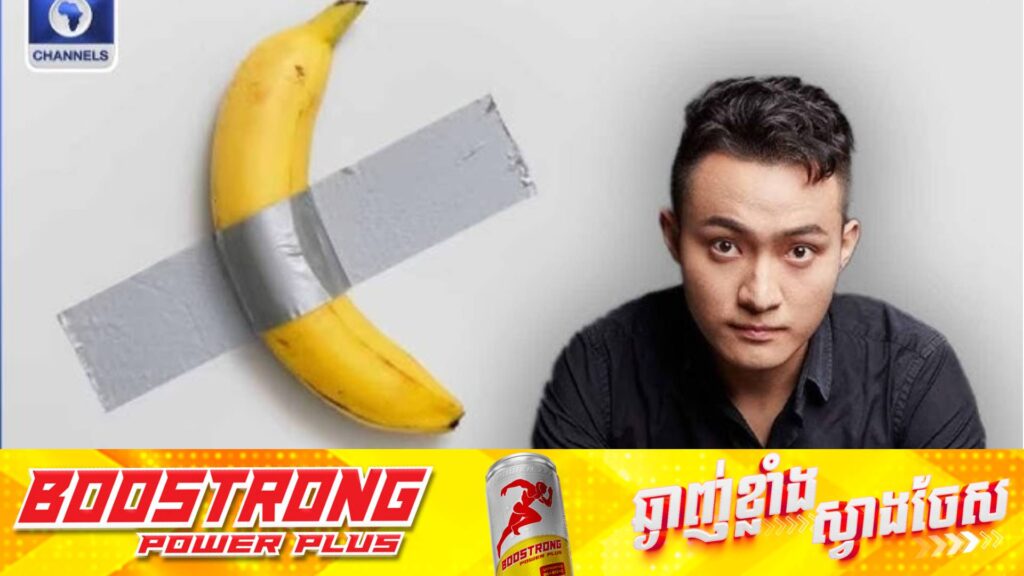 សហគ្រិនលុយគ្រីបតូវ័យក្មេងមួយរូបបំពេញសន្យាឱ្យខ្លួនឯង ញ៉ាំចេកមួយផ្លែតម្លៃ ៦,២លានដុល្លារ