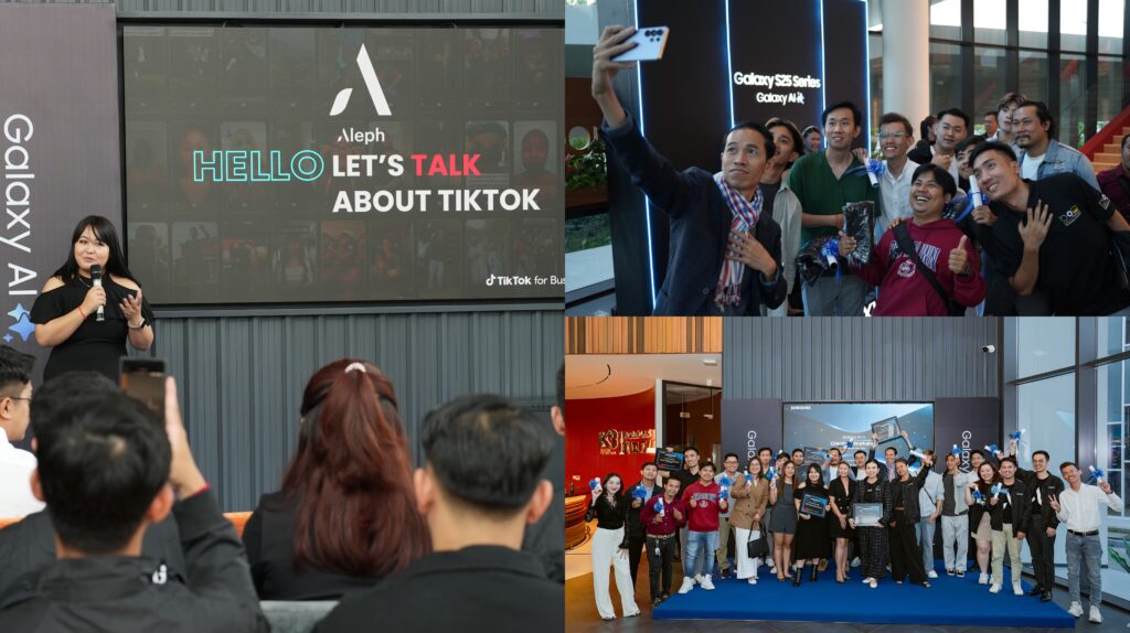 ក្រុមហ៊ុនសាមសុងបានរៀបចំកម្មវិធី Workshop សម្រាប់ Content Creators ដំបូងគេនៅប្រទេសកម្ពុជា ដោយមានការសហការណ៍ជាមួយ Aleph ក្រុមហ៊ុនតំណាងអោយ TikTok