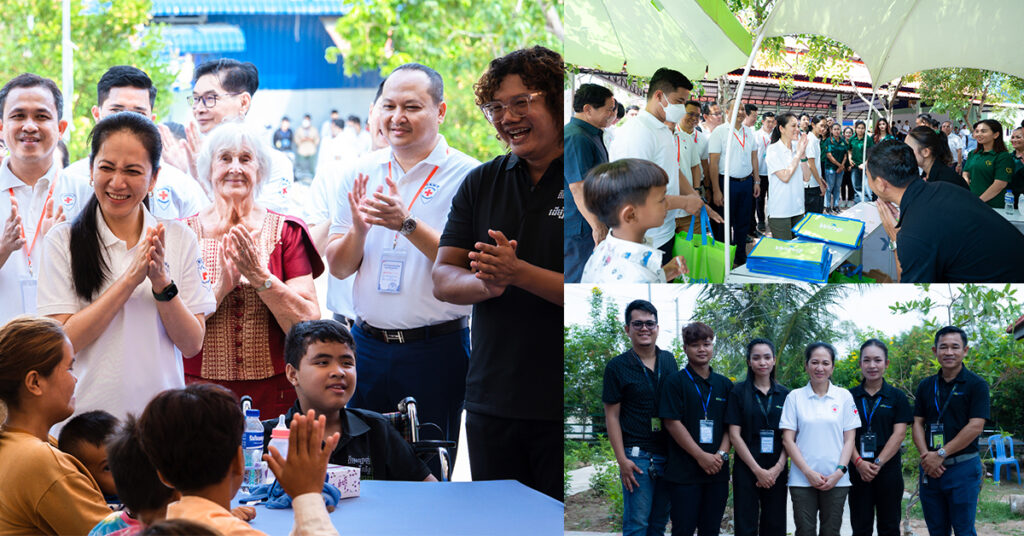 ធនាគារ វីង គាំទ្រសកម្មភាពមនុស្សធម៌ជាបន្តបន្ទាប់របស់សមាគមគ្រូពេទ្យស្ម័គ្រចិត្តយុវជនសម្តេចតេជោ