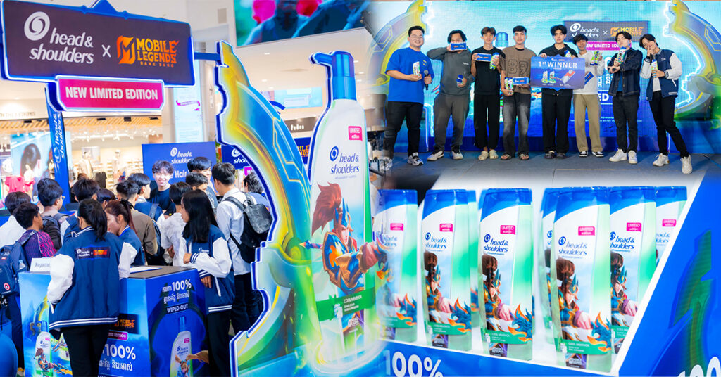 សាប៊ូកក់សក់ Head & Shoulders x MLBB រដូវកាលទី Season 8 Activation Wraps Up with a Bang in Cambodia!
