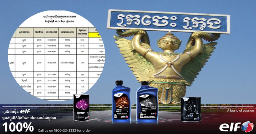 ឱកាសល្អ! ខេត្តក្រចេះត្រូវការបុគ្គលិកជាង ៦ពាន់នាក់ នៅក្នុងក្រុមហ៊ុន និងរោងចក្រជាច្រើន