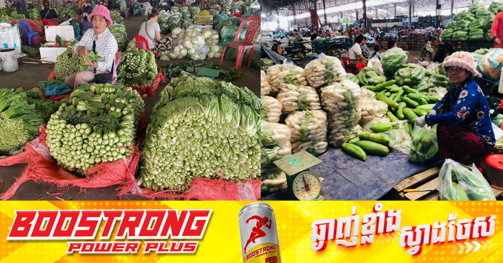 ខេត្តបាត់ដំបង មានបន្លែផ្គត់ផ្គង់ខ្លួនឯងគ្រប់គ្រាន់ បើទោះជាមិននាំចូលពីថៃ