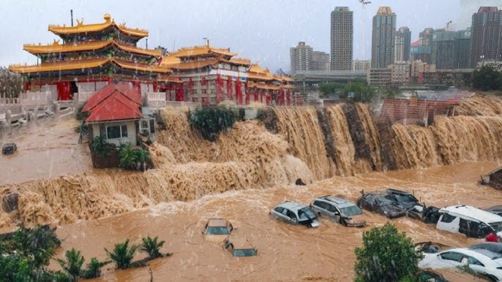 មនុស្ស ៤នាក់បានបាត់បង់ជីវិត និង ៨នាក់កំពុងបាត់ខ្លួន ដោយសារព្យុះភ្លៀងនិងបាក់ដីនៅប្រទេសចិន