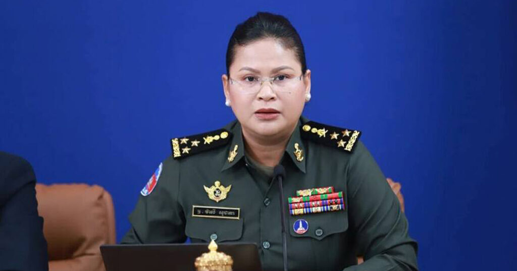 អ្នកនាំពាក្យក្រសួងការពារជាតិ៖ មិនមានការផ្ទុះអាវុធណាមួយនោះទេចាប់ពីពេលបទឈប់បាញ់ចូលជាធរមាន រហូតមកទល់ពេលនេះ