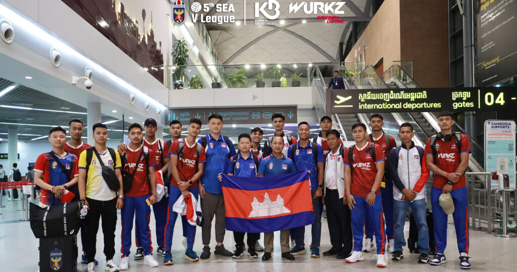 វើក ជំរុញវិស័យកីឡាបាល់ទះឥតឈប់ឈរ បញ្ជូនកីឡាករជម្រើសជាតិកម្ពុជាទៅប្រកួតដណ្តើមពានរង្វាន់ SEA V League នៅប្រទេសហ្វីលីពីន និងឥណ្ឌូនេស៊ី