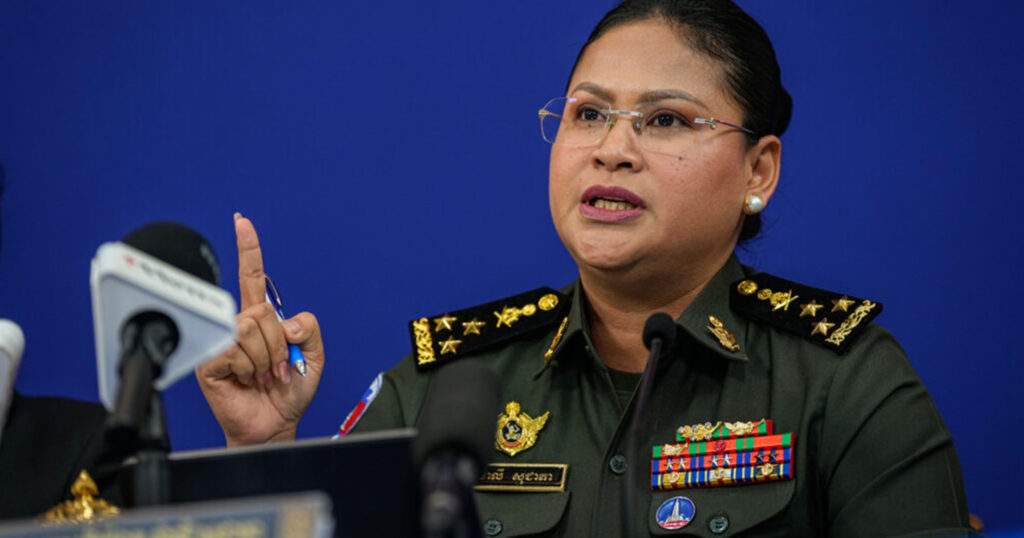 សភាពការជួរមុខ តាមបន្ទាត់ព្រំដែនក្នុងយោធភូមិភាគទី៤ និងទី៥ ក្នុងទិសខេត្តព្រះវិហារ ឧត្តរមានជ័យ និងបន្ទាយមានជ័យ នាព្រឹកនេះ មានសភាពស្ងប់ស្ងាត់