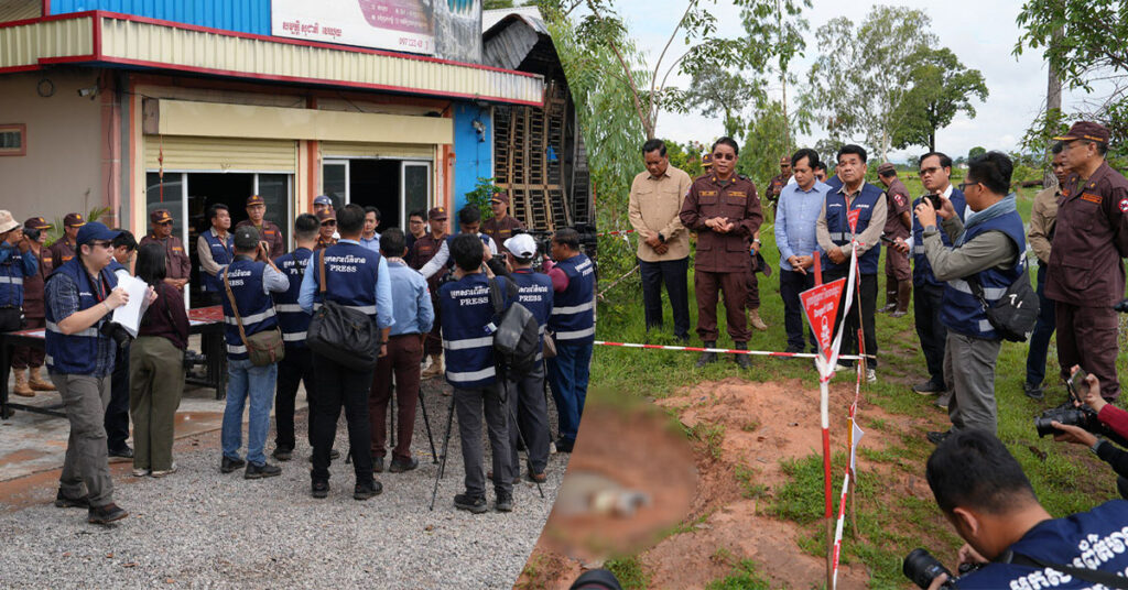 អ្នកសារព័ត៌មានជាតិ  និងអន្តរជាតិចំនួន ៣៤នាក់ មកពី១៩អង្គភាព បានចុះយកព័ត៌មានពិត នៅខេត្តឧត្តរមានជ័យ ដើម្បីផ្សព្វផ្សាយការពិតទៅពិភពលោក