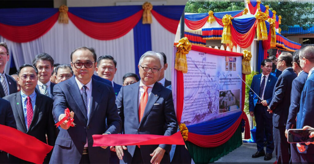 ឯកឧត្តមឧបនាយករដ្ឋមន្រ្តីប្រចាំការ វង្សី វិស្សុត អញ្ជើញប្រកាសដាក់ឱ្យដំណើរការជាផ្លូវការរោងចក្រប្រព្រឹត្តកម្មទឹកស្អាតតាខ្មៅ និងស្ថានីយបូមទឹកឆៅកោះនរា នៅក្រុងតាខ្មៅ ខេត្តកណ្ដាល