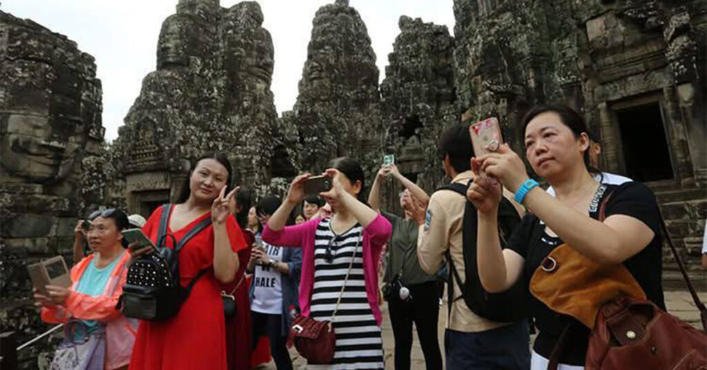 រយៈពេលប្រាំពីរខែដំបូងឆ្នាំនេះ កម្ពុជាបានស្វាគមន៍ភ្ញៀវទេសចរចិន កើនឡើង ២១ ភាគរយ បើធៀបនឹងឆ្នាំមុន