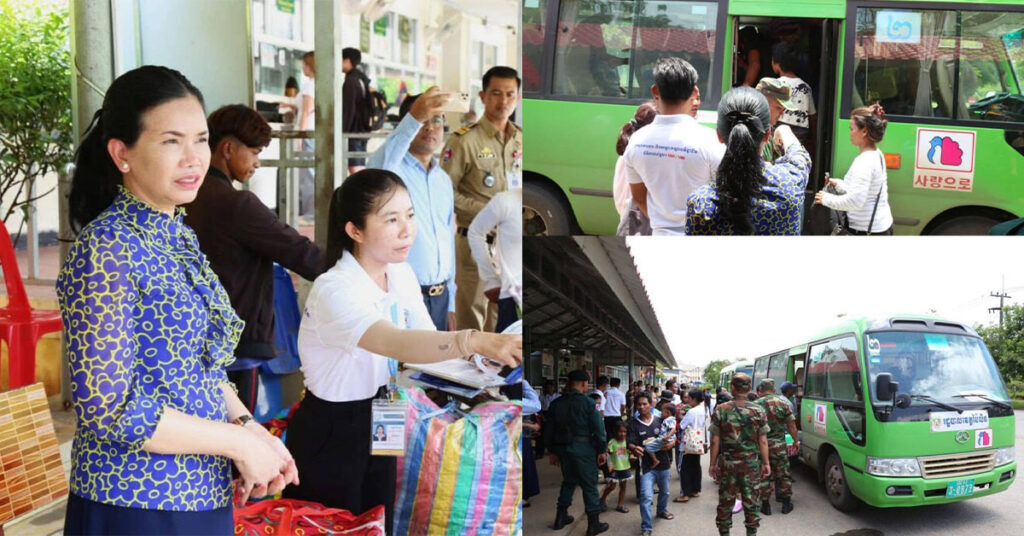 លោកជំទាវ បាន ស្រីមុំ ប្រាប់ពីផលវិបាករបស់ពលករខ្មែរក្នុងប្រទេសថៃ និងការជួយពីរដ្ឋបាលខេត្តឱ្យបានធ្វើដំណើរដល់ព្រំដែន