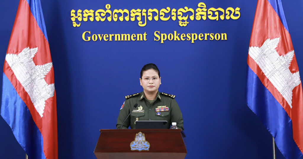 អ្នកនាំពាក្យក្រសួងការពារជាតិ បន្តអះអាងថា ភាគីកម្ពុជាបានអនុវត្តន៍ដោយស្មោះត្រង់នូវបទឈប់បា.ញ់ ដែលបានចូលជាធរមាន