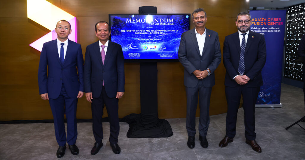 ក្រុមហ៊ុន អាស្យាតា និងរាជរដ្ឋាភិបាលនៃព្រះរាជាណាចក្រកម្ពុជា សហការធ្វើការរួមគ្នាលើផ្នែកសន្ដិសុខសាយប័រ ដើម្បីលើកកម្ពស់សង្គមឌីជីថលនាពេលអនាគត